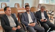 مراسم تودیع رئیس اداره پست شهرستان صومعه‌سرا برگزار شد