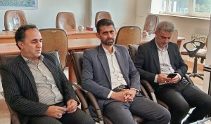 مراسم تودیع رئیس اداره پست شهرستان صومعه‌سرا برگزار شد