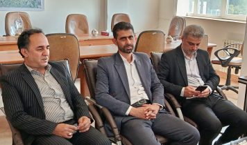 مراسم تودیع رئیس اداره پست شهرستان صومعه‌سرا برگزار شد